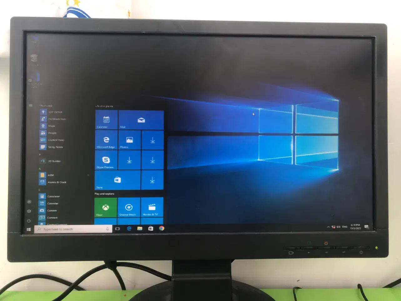مانیتور ۱۹ اینچ Lenovo|قطعات و لوازم جانبی رایانه|سهند, |دیوار