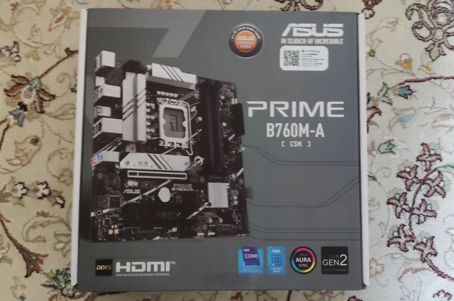 مادربرد prime b760ma csm d5|قطعات و لوازم جانبی رایانه|بابل, |دیوار