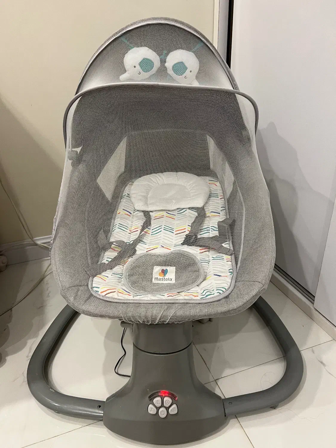 گهواره برقی سالم ماستلا ۱در ۳ درحد نو|کالسکه و لوازم جانبی|تهران, تجریش|دیوار