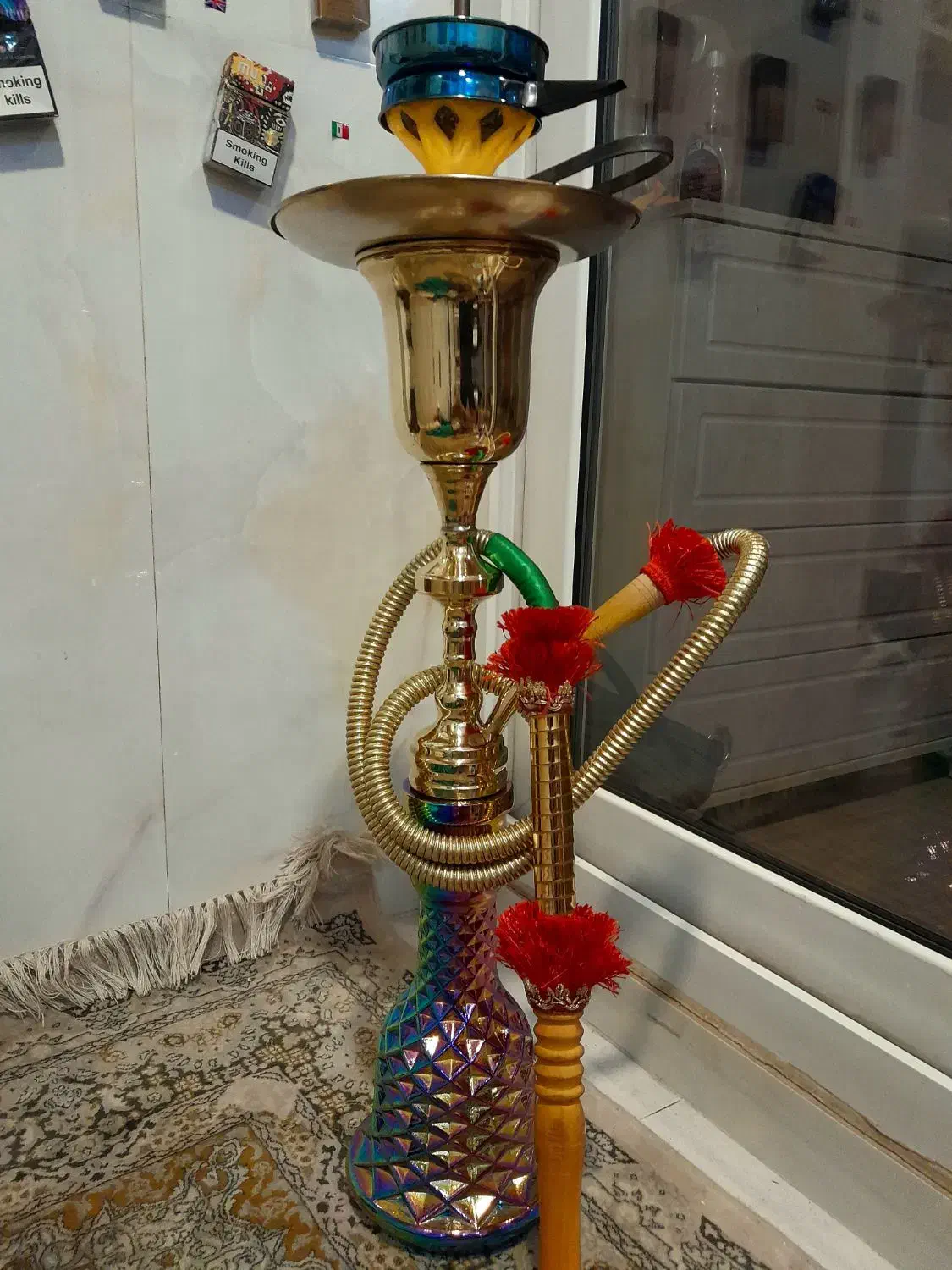 قلیان تنه برنج درحد نو|کلکسیون و سرگرمی|اندیشه, شهرک کوثر|دیوار