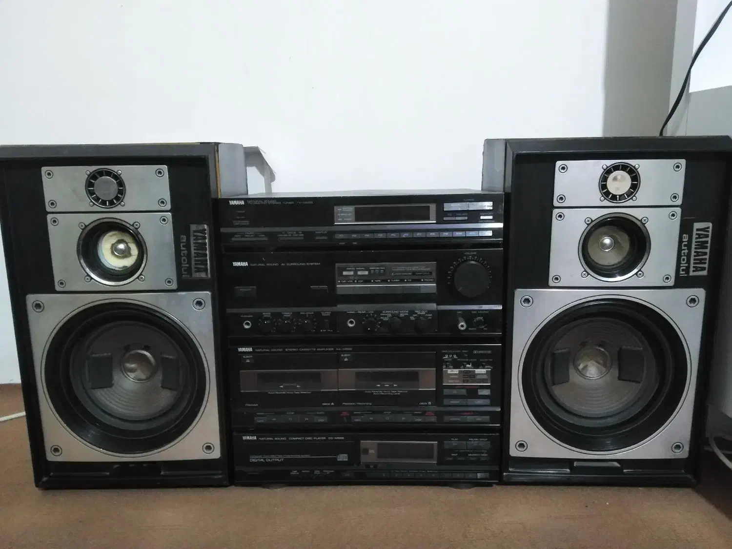 4 تیکه DECK یاماها ژاپن|سیستم صوتی خانگی|شیروان (خراسان), |دیوار