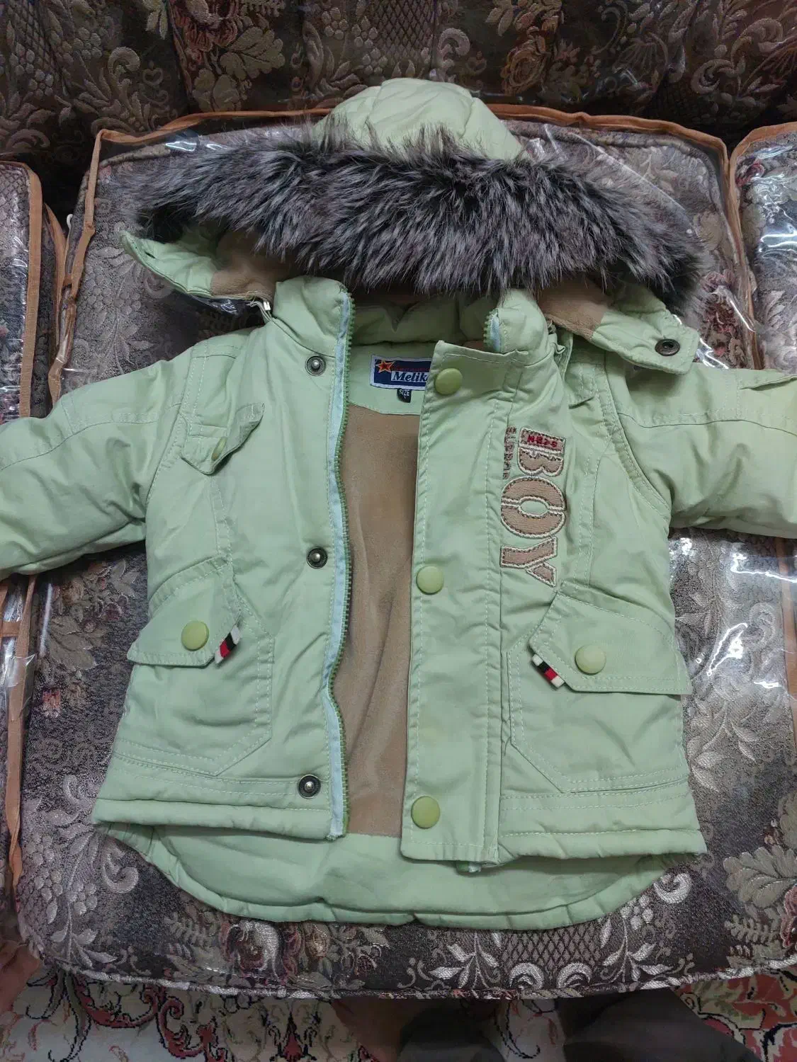 کاپشن بچه گانه نو نو شیک و قشنگ|کفش و لباس بچه|برخوار, |دیوار