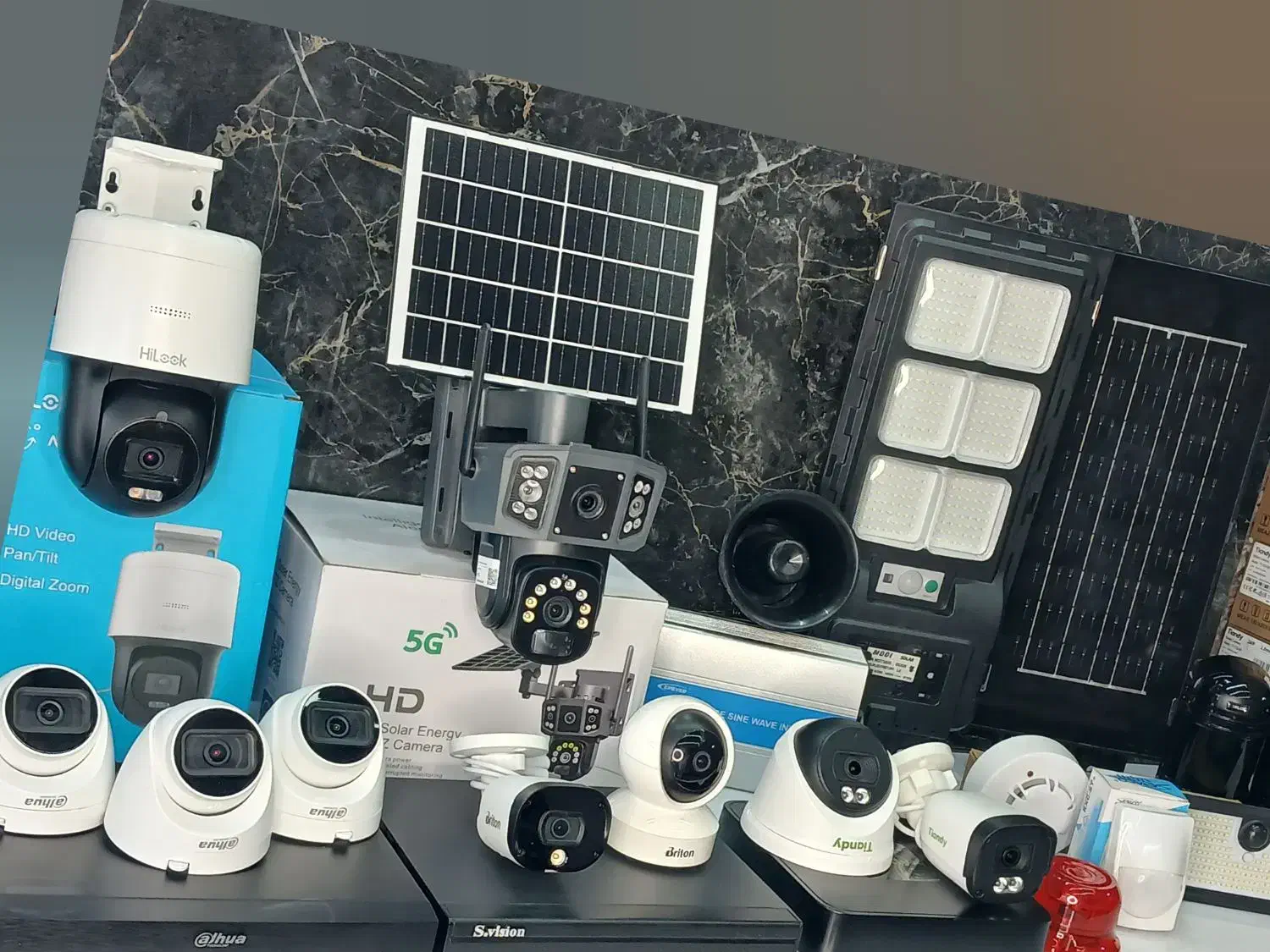 دوربین خورشیدی چرخشی دولنز|دوربین مداربسته|مرودشت, بیست متری بیمارستان|دیوار