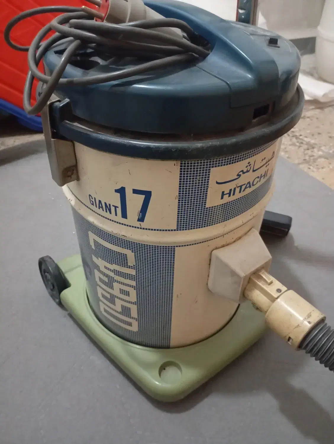 جاروبرقی هیتاشی دومتره ژاپنی 17لیتری به شرط سالم|جاروبرقی، جارو شارژی، بخارشو|سوسنگرد, |دیوار