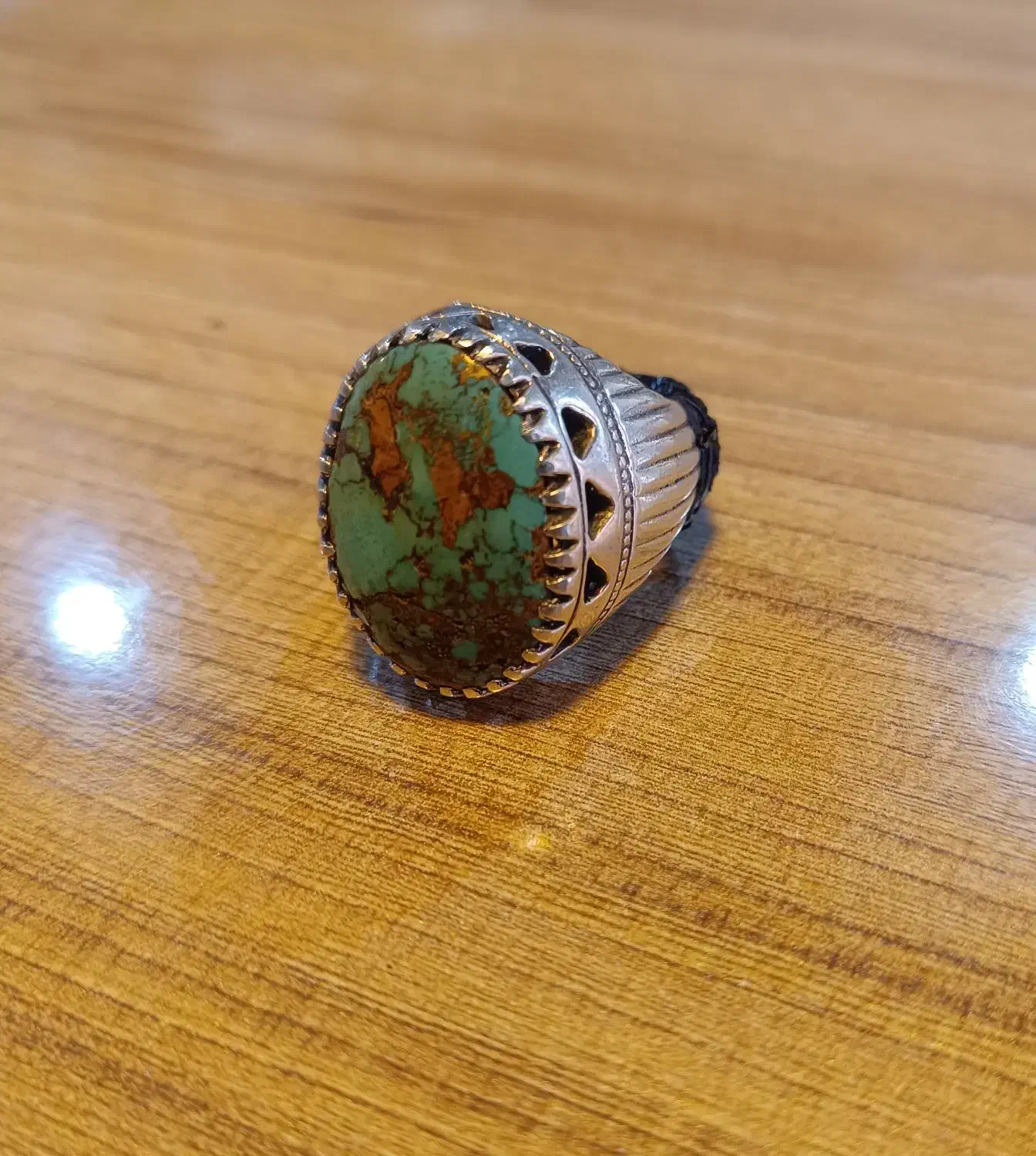 انگشتر فیروزه سنگین|جواهرات|قم, ولیعصر|دیوار