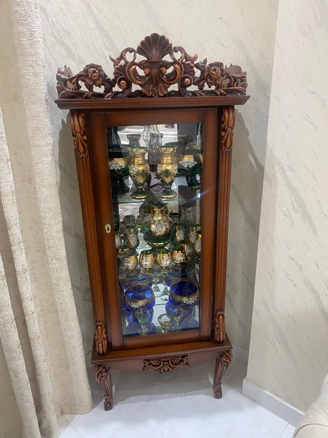 بوفه چوبی|بوفه، ویترین، کنسول|آستارا, |دیوار