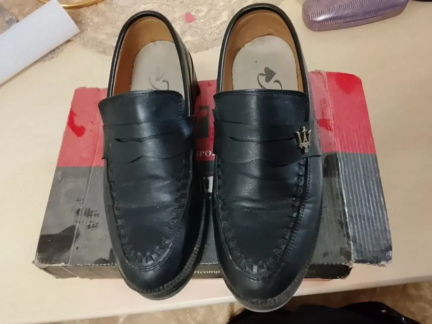 کفش کالج سایز ۳۸|کیف، کفش، کمربند|گرمدره, |دیوار