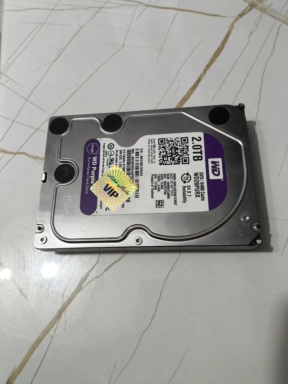 هارد وسترن دیجیتال بنفش 1.5 ترابایت|قطعات و لوازم جانبی رایانه|رشت, فلسطین|دیوار