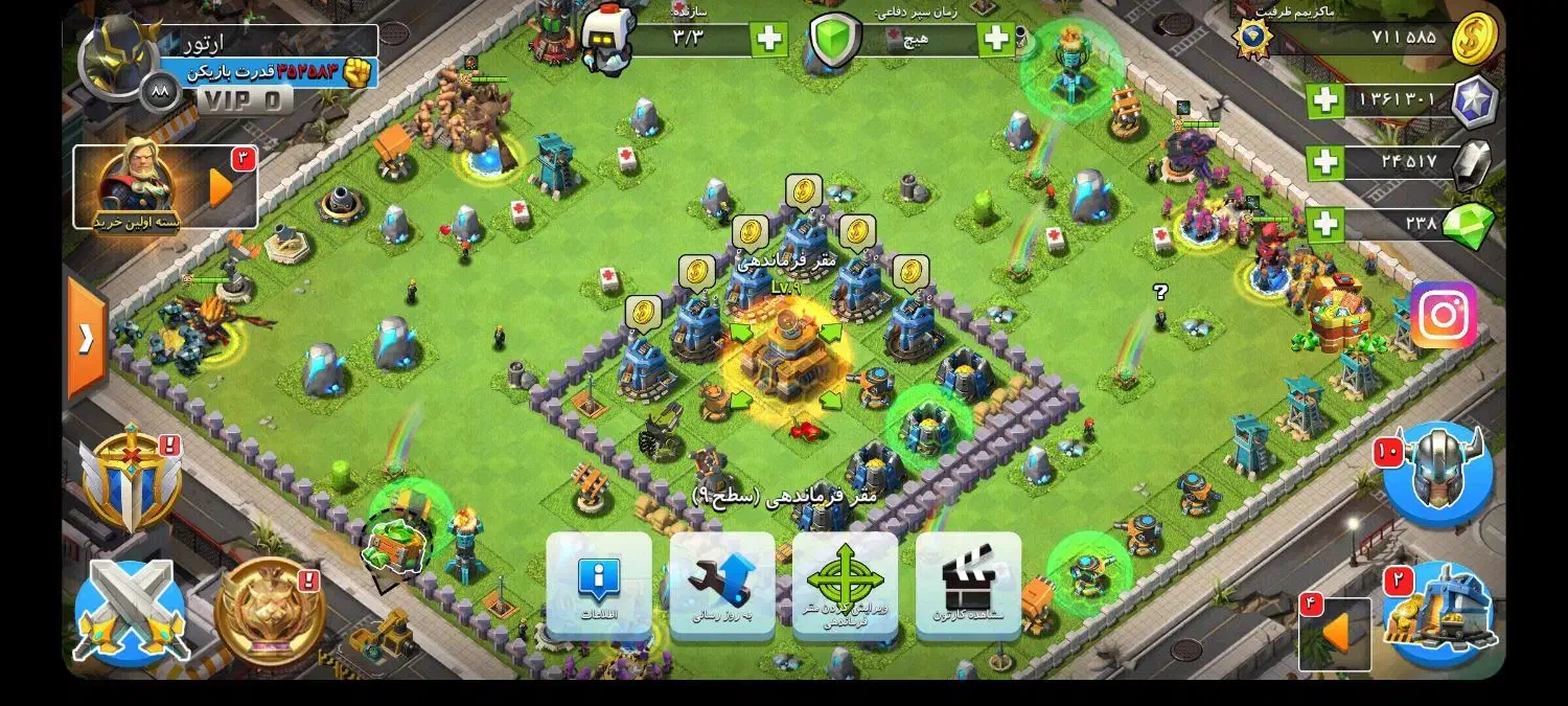 اکانت کلش آف زامبی 2|کنسول، بازی ویدئویی و آنلاین|قم, سرحوض|دیوار