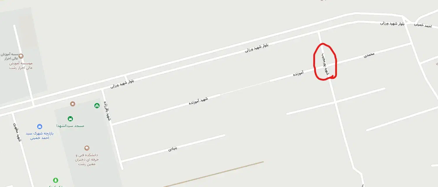 فروش زمین|فروش زمین و ملک کلنگی|رشت, شهرک احمد خمینی|دیوار