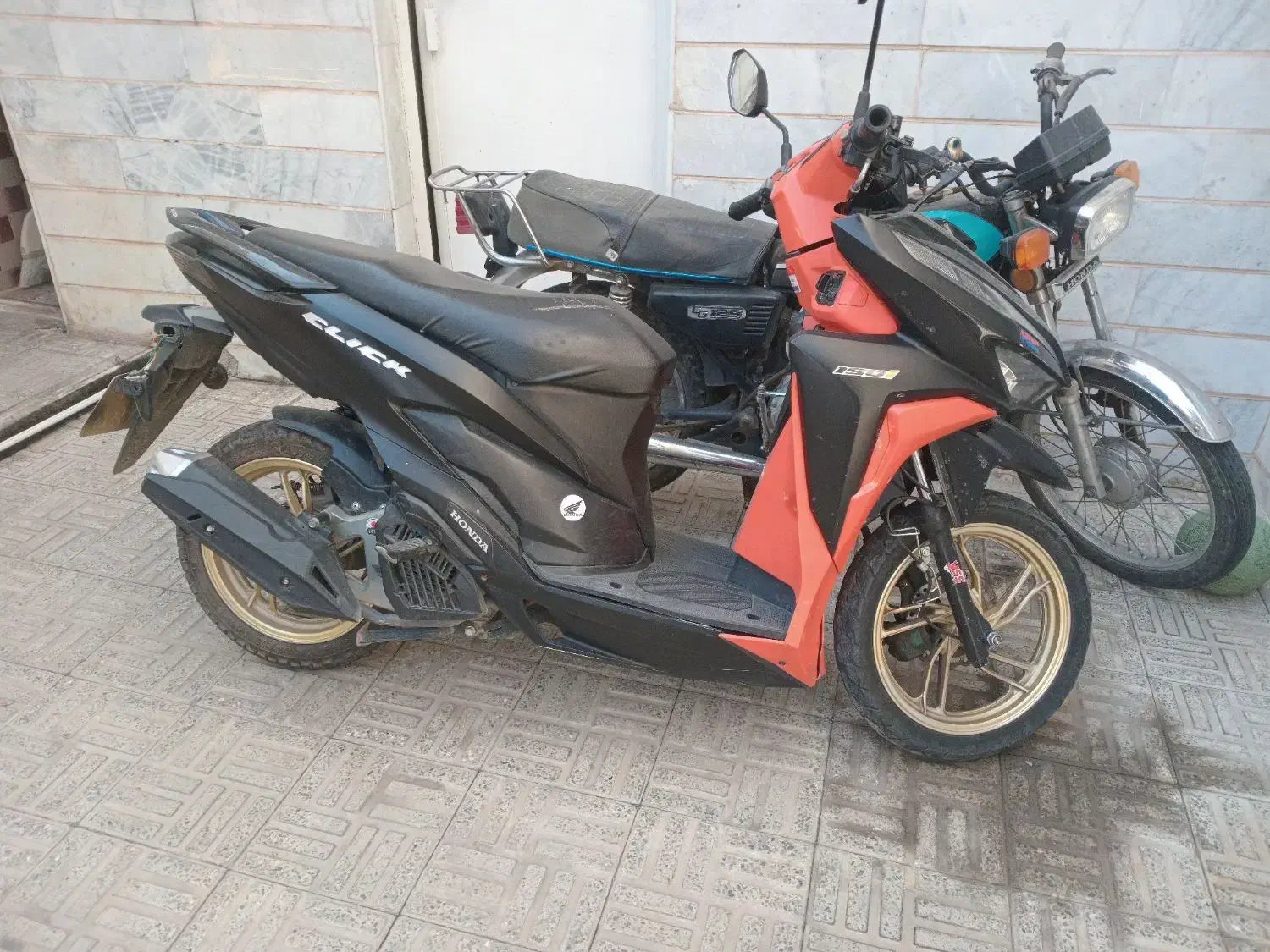 کلیک ۱۵۰ کویر|موتورسیکلت|قزوین, |دیوار