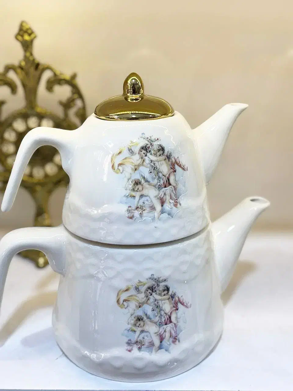 کتری قوری چینی شعله مستقیم|قوری، کتری، قهوهساز دستی|مشهد, مشکینی (شهرک غرب)|دیوار