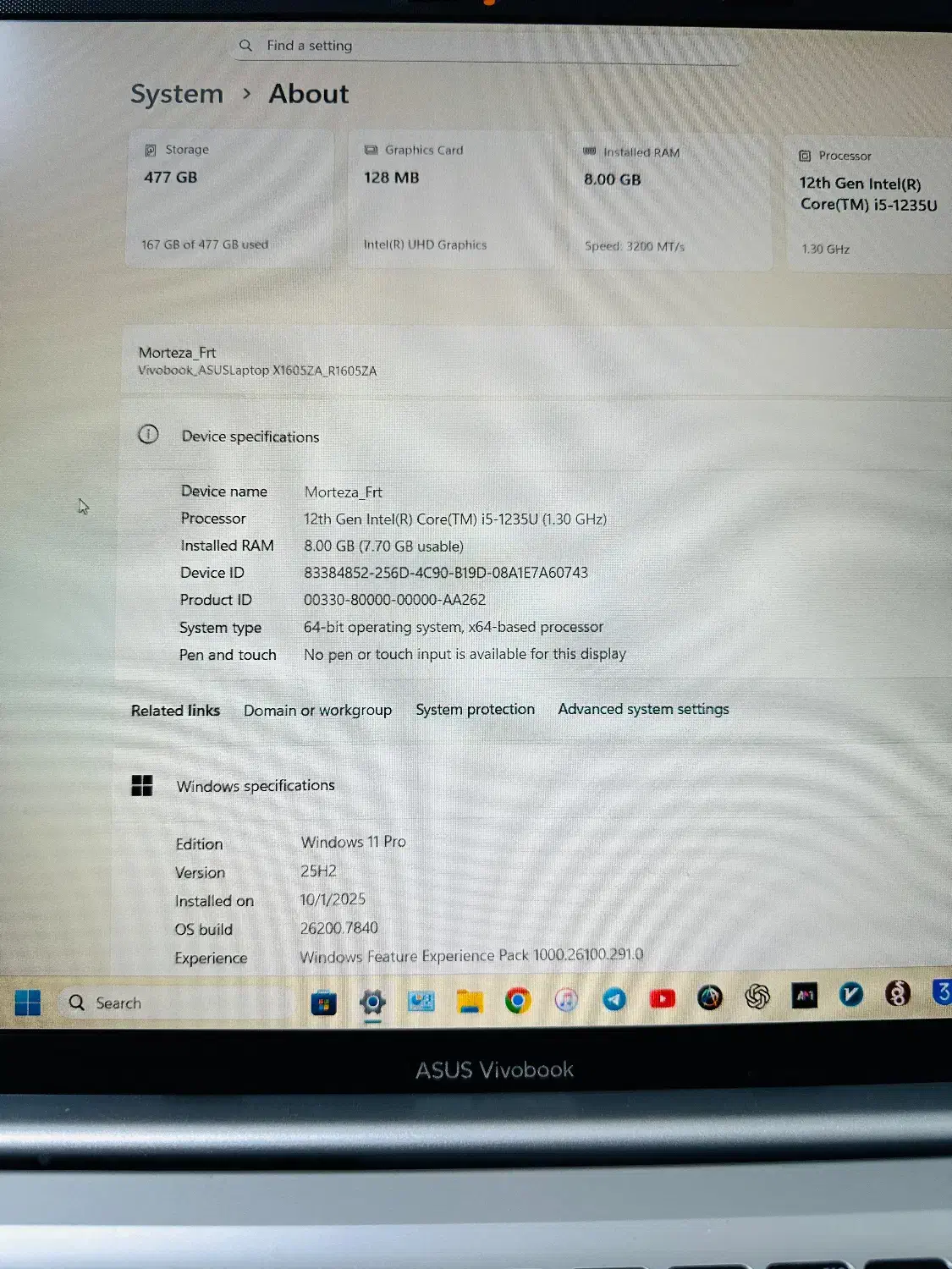16 Asus VovoBook|رایانه همراه|اهواز, باغ شیخ|دیوار