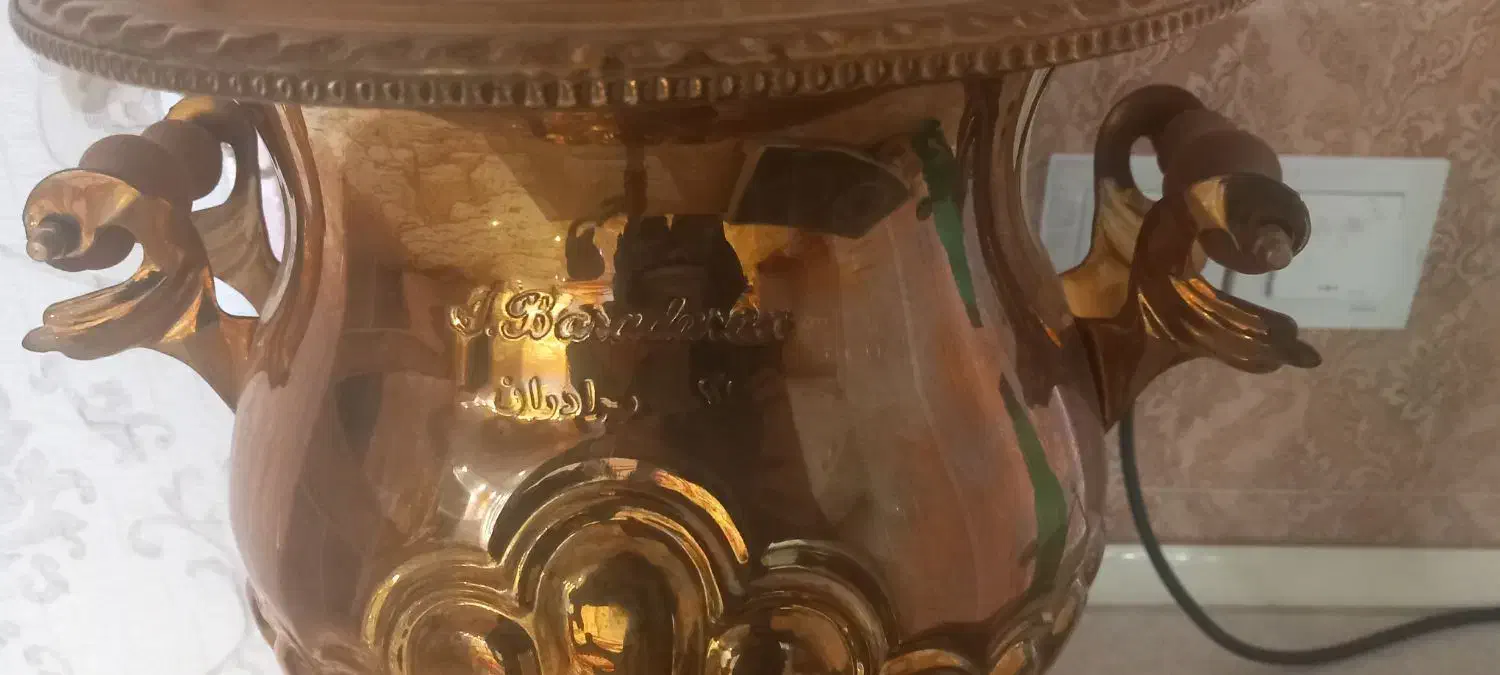 سماور زغالی مارک اکبر برادران|سماور، چای‌ساز، قهوه‌ساز|نقده, |دیوار