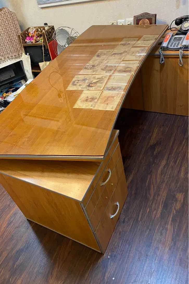 میز اداری ۲ تیکه|مبلمان اداری|اهواز, زیتون کارگری|دیوار