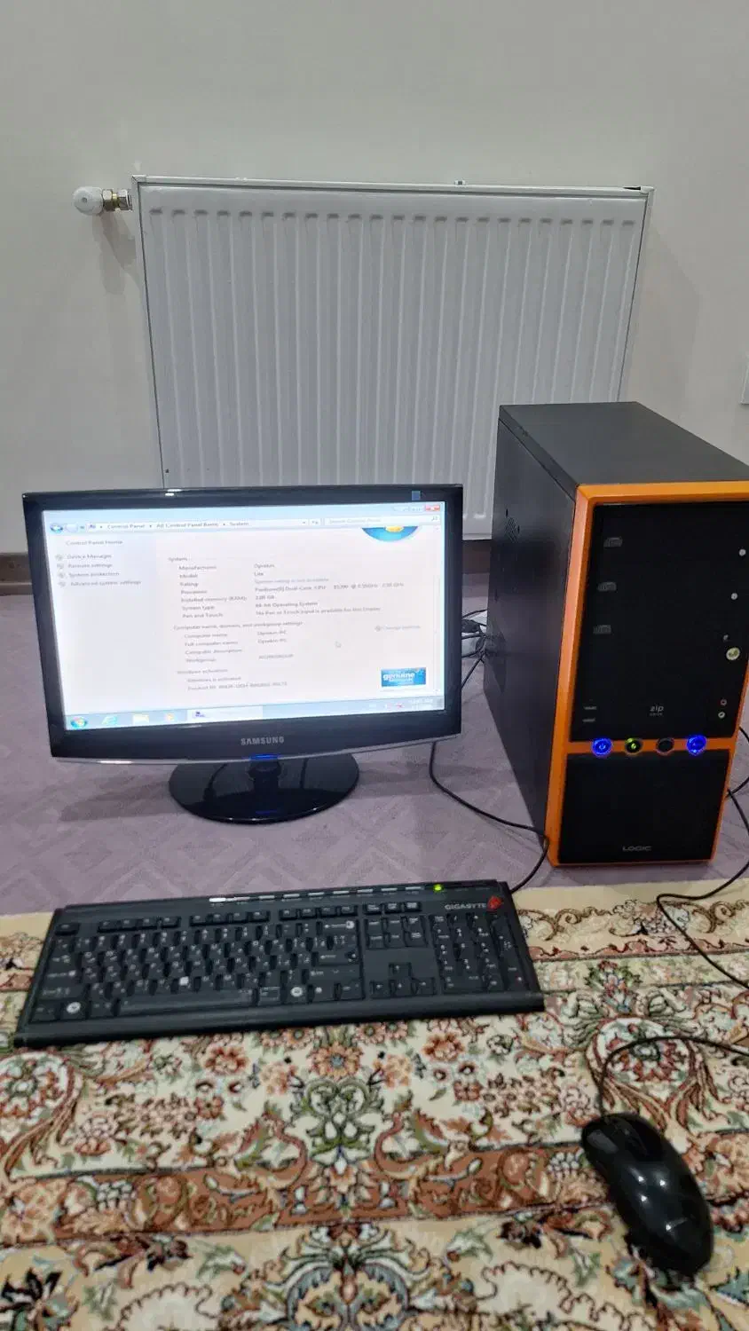 کامپیوتر و مانیتور سامسونگ|رایانه رومیزی|کرج, حاجی آباد|دیوار
