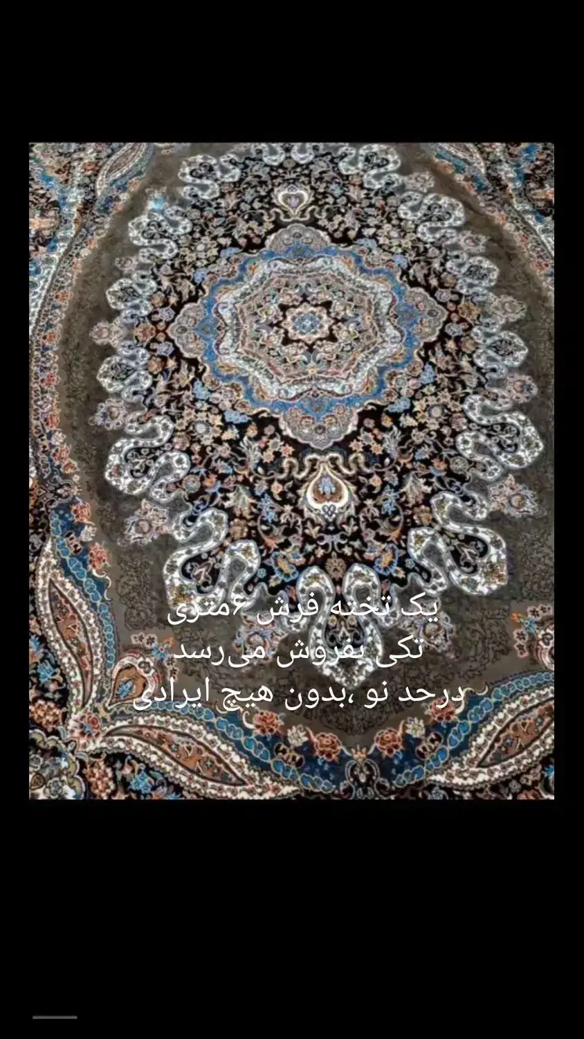 فرش ۶ متری تمیز|فرش|آستارا, |دیوار