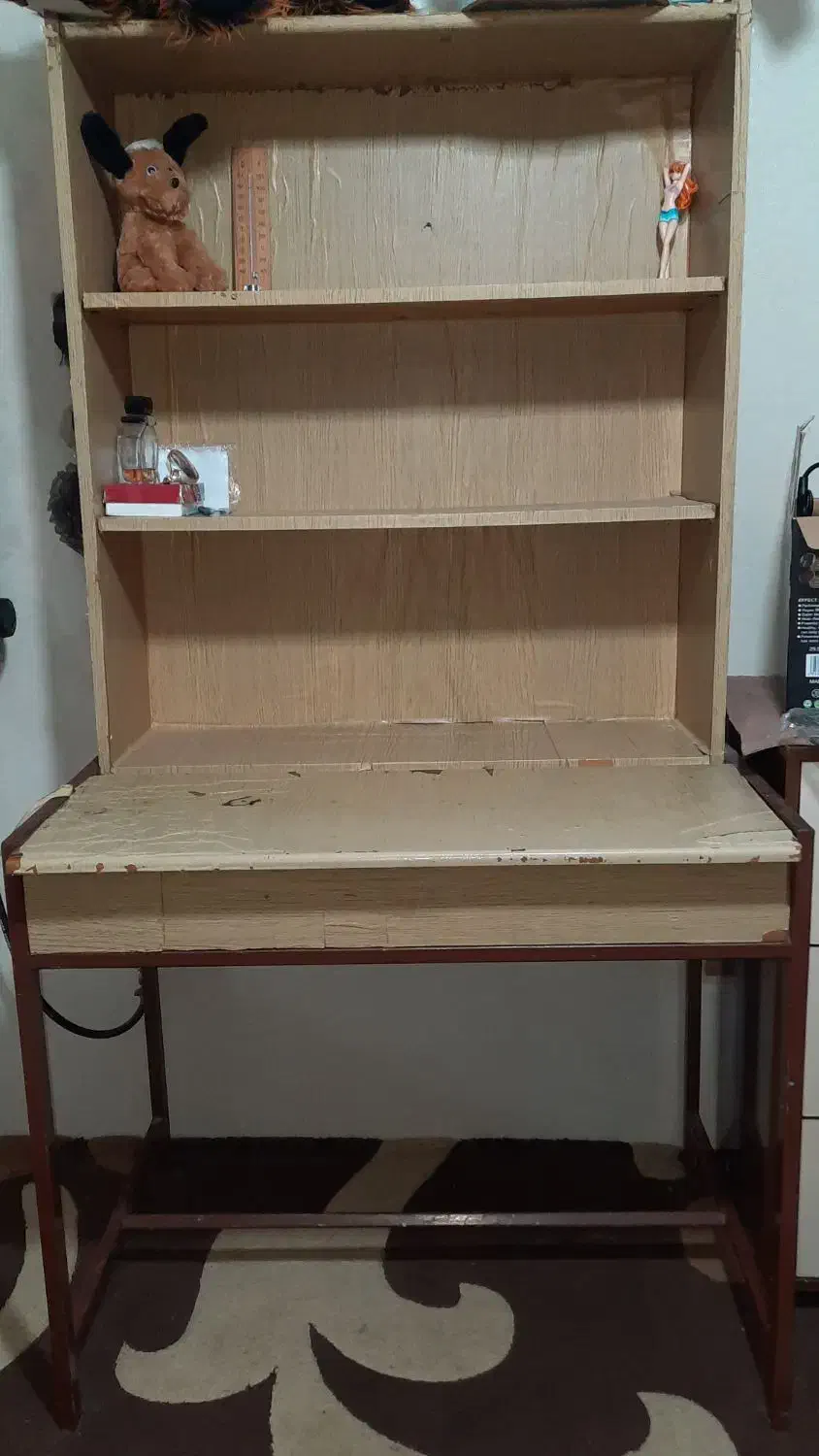 میز تحریر و کتابخانه|میز تحریر و کامپیوتر|علیآباد کتول, |دیوار