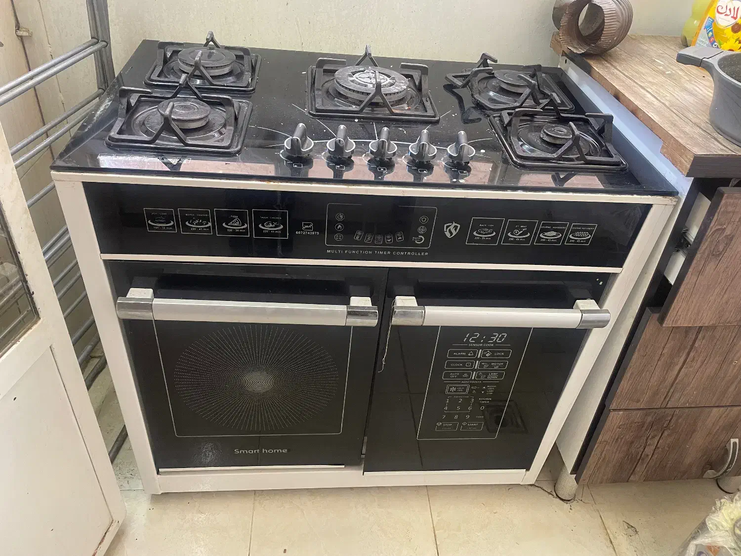 گاز ۵ شعله|اجاق گاز و لوازم برقی پختوپز|دلیجان, |دیوار