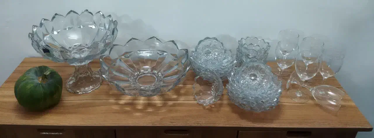 سرویس پذیرایی گل رز بدون استفاده|ظروف سرو و پذیرایی|قائم‌شهر, |دیوار