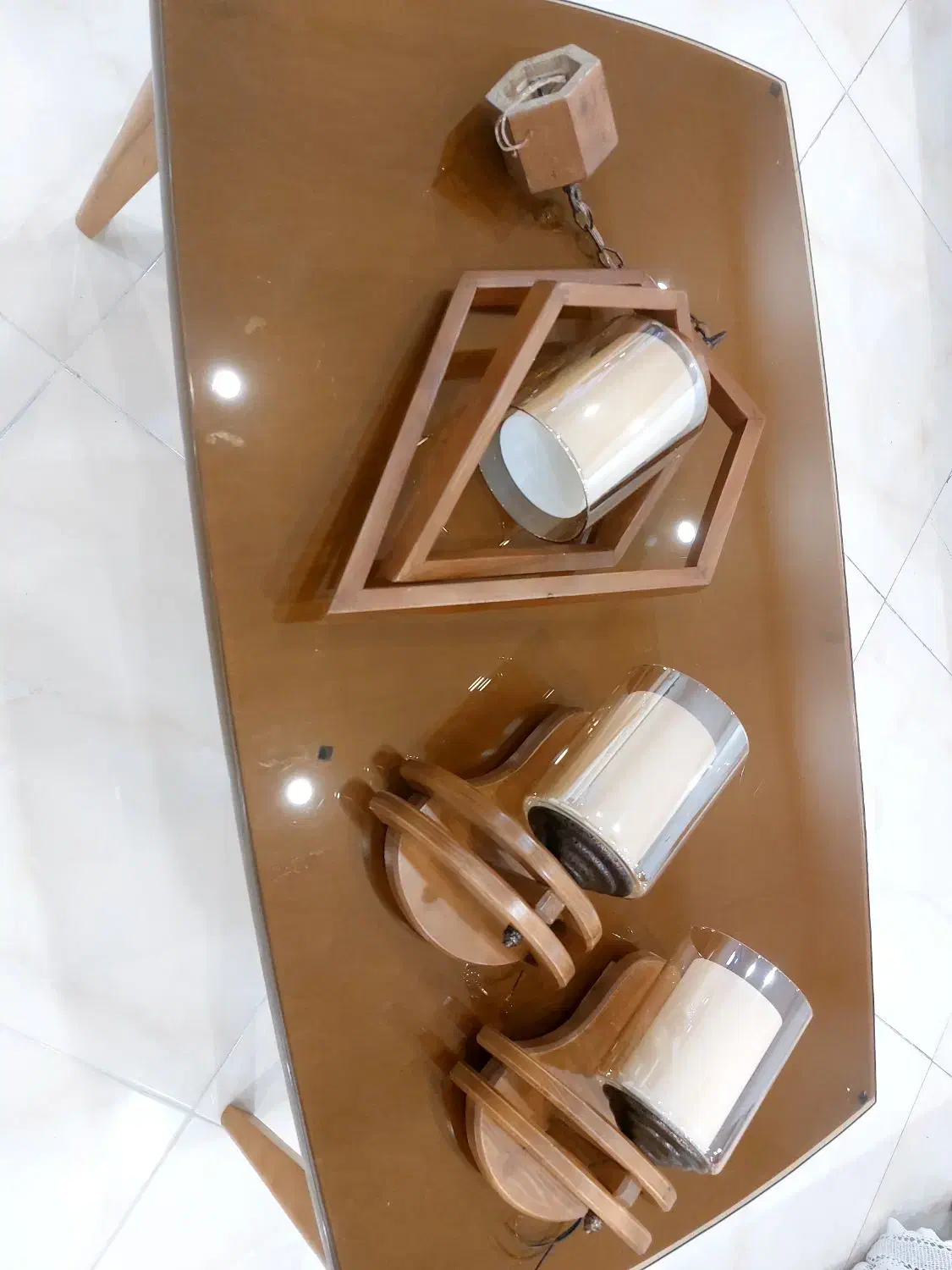 فروش استثنایی دو دیوارکوب و یک لوستر|لوستر و چراغ آویز|کرج, فاز ۴ مهرشهر|دیوار