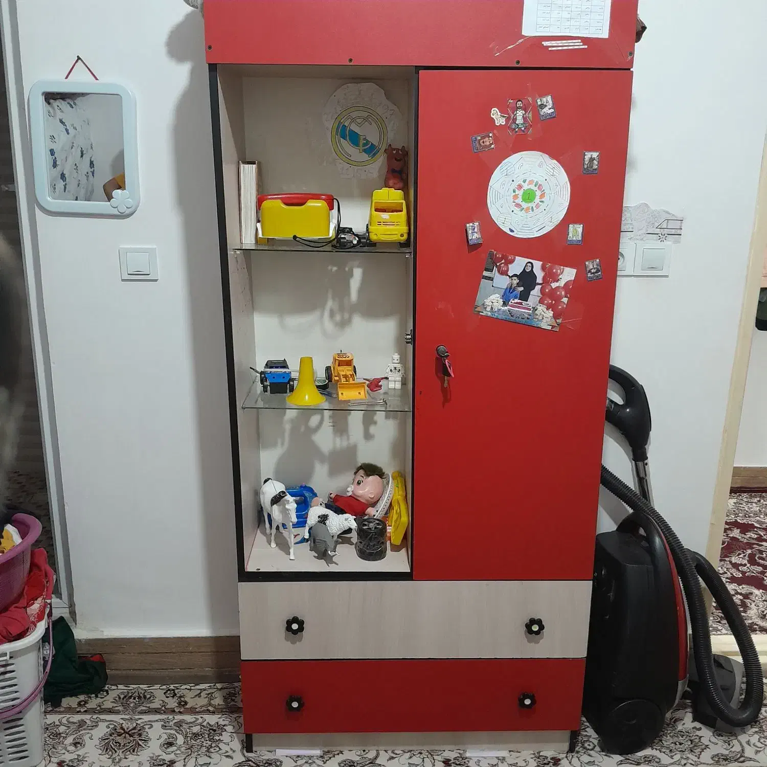 کمد بچه سالم|جاکفشی، کمد، دراور|قیدار, |دیوار