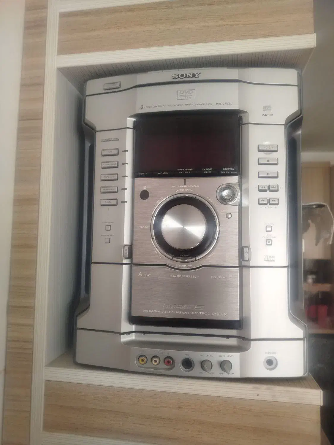 سیستم طبقاتی پایونیر  و  سونی Gn 88 با کنترلها|سیستم صوتی خانگی|سهند, |دیوار