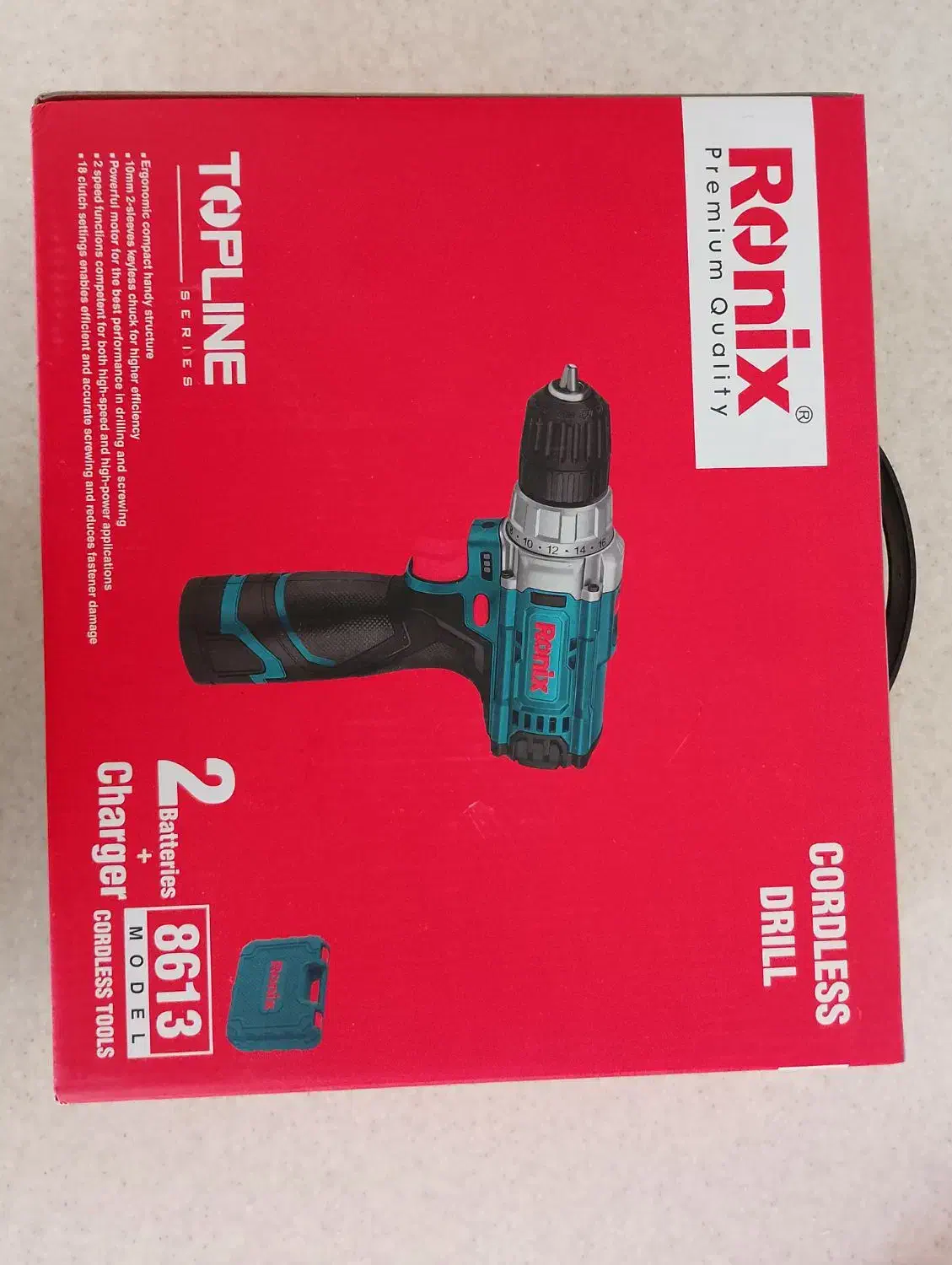 دریل رونیکس آکبند مدل Ronix 8613|ابزارآلات|تهران, سازمان برنامه جنوبی|دیوار