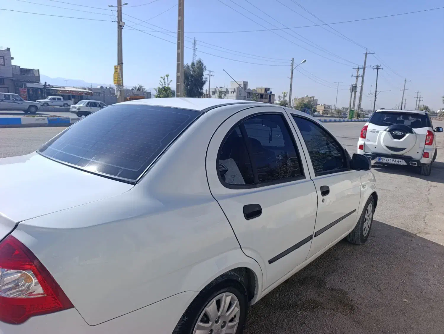 تیبا صندوقدار مدل اخر 400 قیمت قبل|خودرو سواری و وانت|داراب, |دیوار