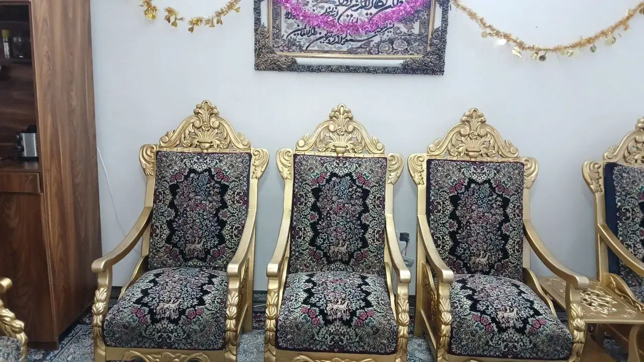 مبل قالی سناتوری چوب راش|مبلمان خانگی و میز عسلی|کرمان, |دیوار