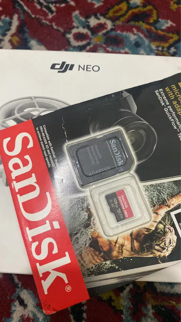 مموری sandisk extreme pro 128 g میکرو micro سندیسک|لوازم جانبی موبایل و تبلت|شیراز, پانصد دستگاه ارتش|دیوار