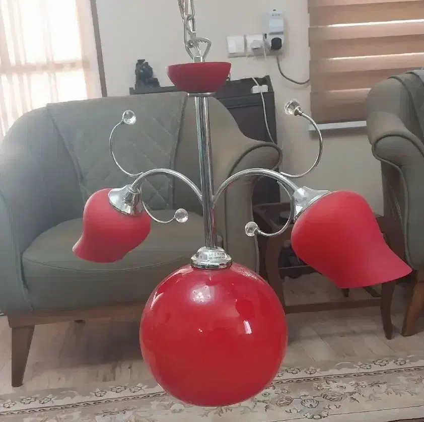 لوستر|لوستر و چراغ آویز|فردیس, فردیس|دیوار