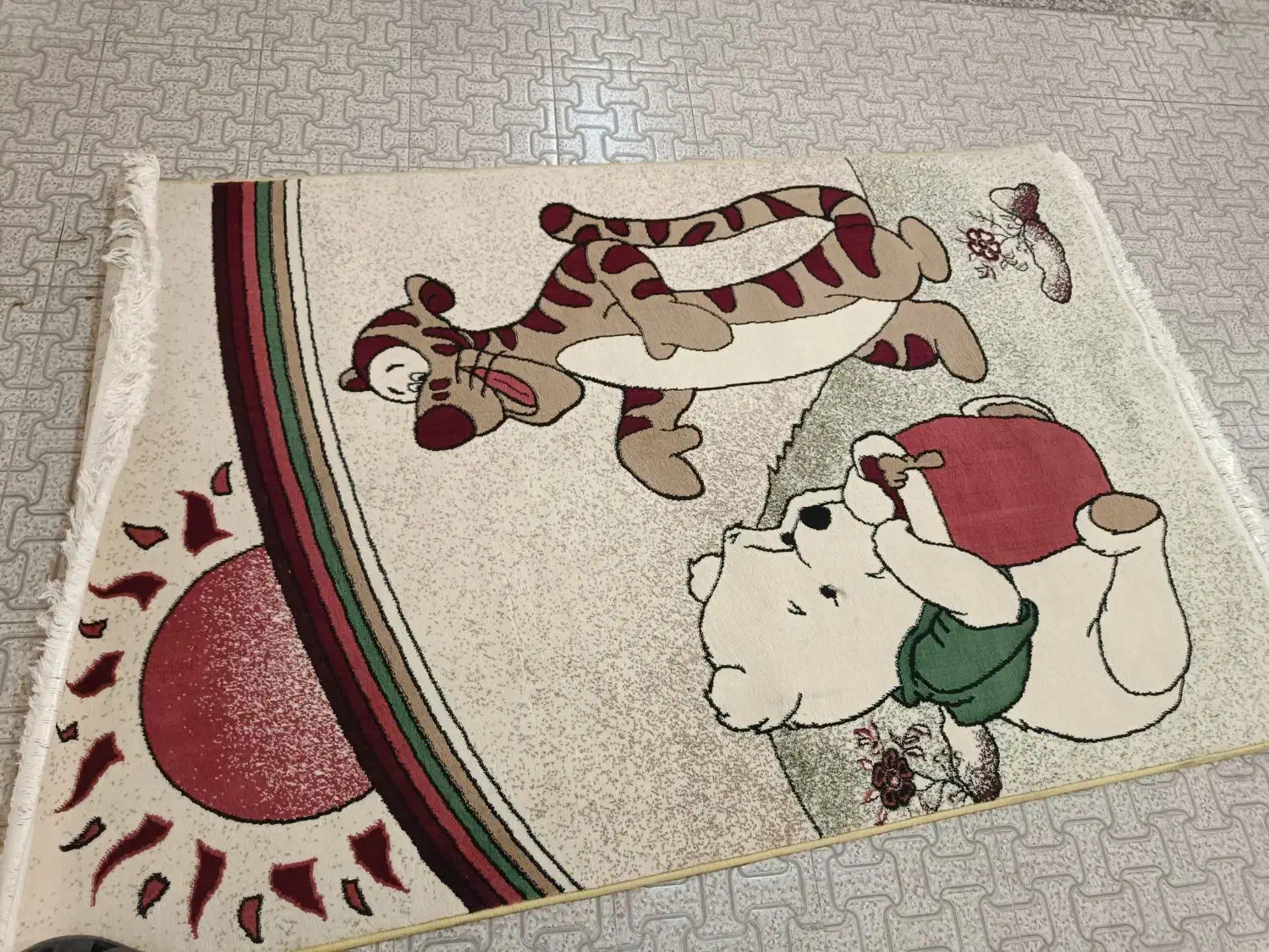 گلیم یک نیم دونیم|گلیم، جاجیم، گبه|شهرکرد, |دیوار