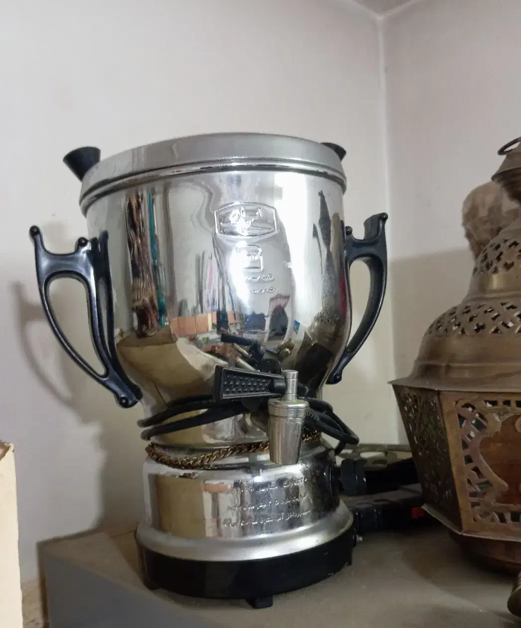 سماور برقی۴ونیم لیتری|سماور، چای‌ساز، قهوه‌ساز|زابل, |دیوار