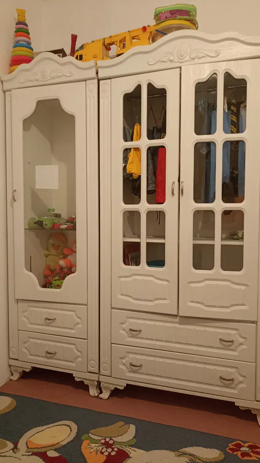 تخت و کمد نوزادی،کودک،نوجوانی تا سن بزرگسالی|تخت و صندلی بچه|ابهر, |دیوار