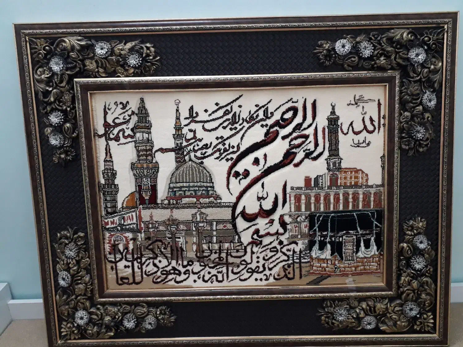 تابلو وان یکاد...|تابلو، نقاشی، عکس|مشهد, مشکینی (شهرک غرب)|دیوار