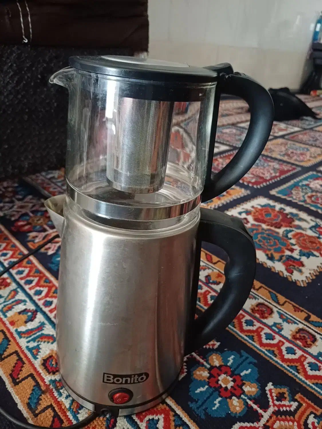 چای ساز روهمی نو استیل|سماور، چای‌ساز، قهوه‌ساز|قم, یزدان‌شهر|دیوار