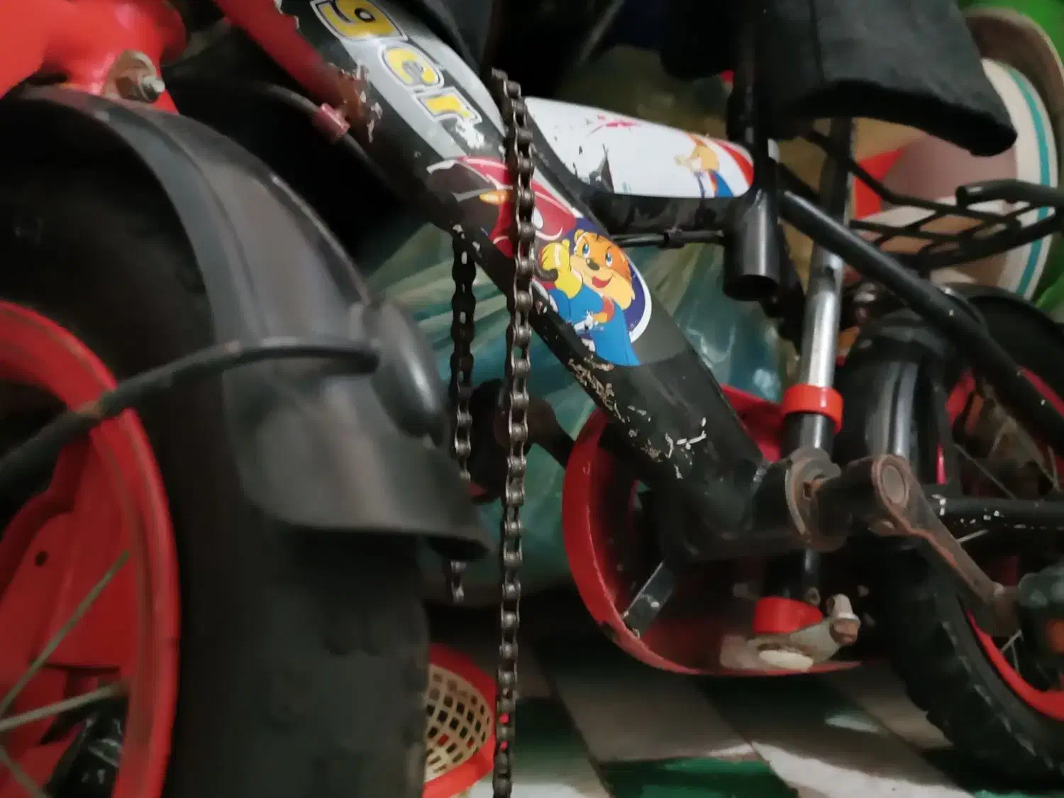 دوچرخه|دوچرخه، اسکیت، اسکوتر|کهنوج, |دیوار