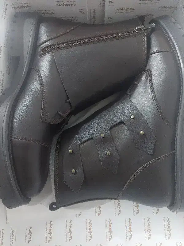 نیم بوت چرم مشهد قهوه ای ترندسال|کیف، کفش، کمربند|مشهد, رستگار|دیوار