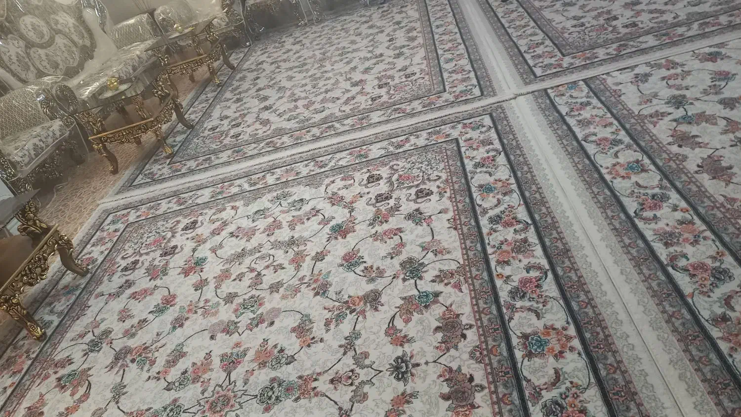 ۴ عدد فرش ۱۲متری|فرش|خرم‌آباد, |دیوار