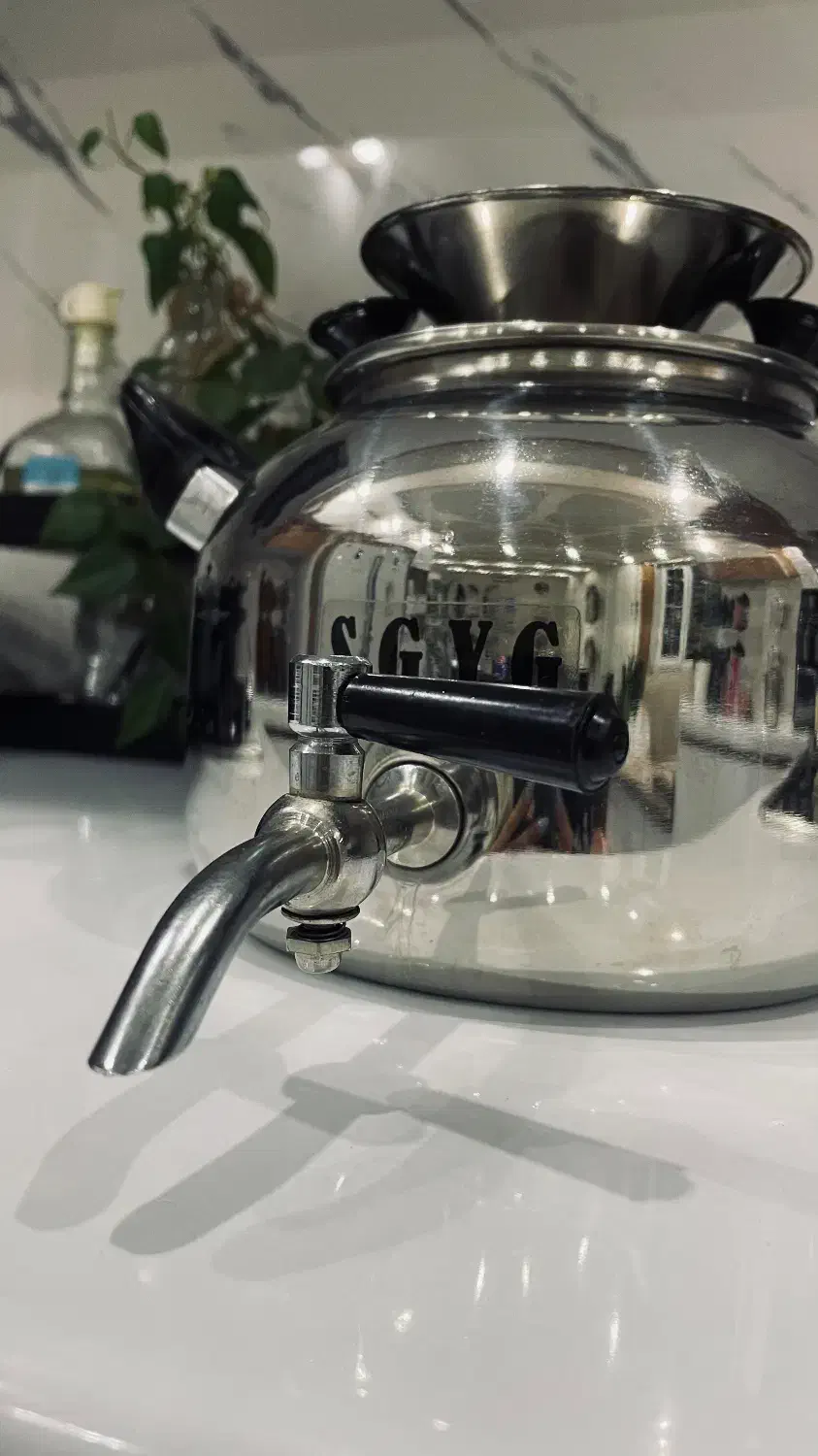 کتری استیل دو لیتری|قوری، کتری، قهوه‌ساز دستی|لنگرود, |دیوار