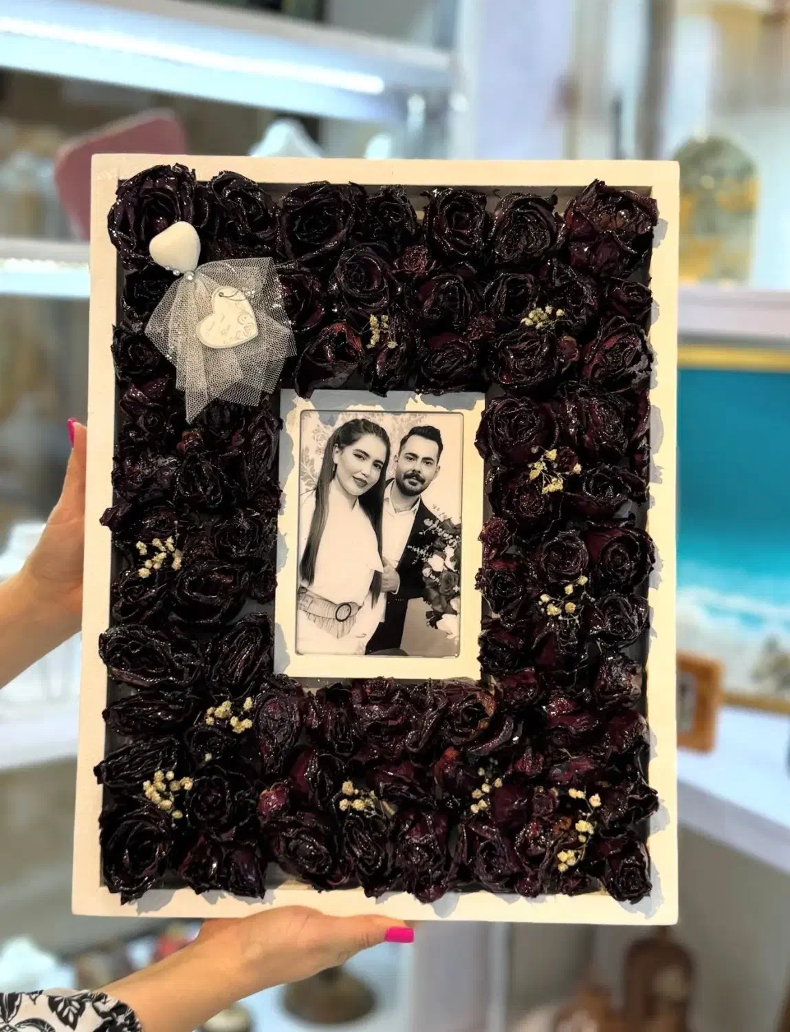 تابلو گل رزینی|تابلو، نقاشی، عکس|رشت, معلم|دیوار