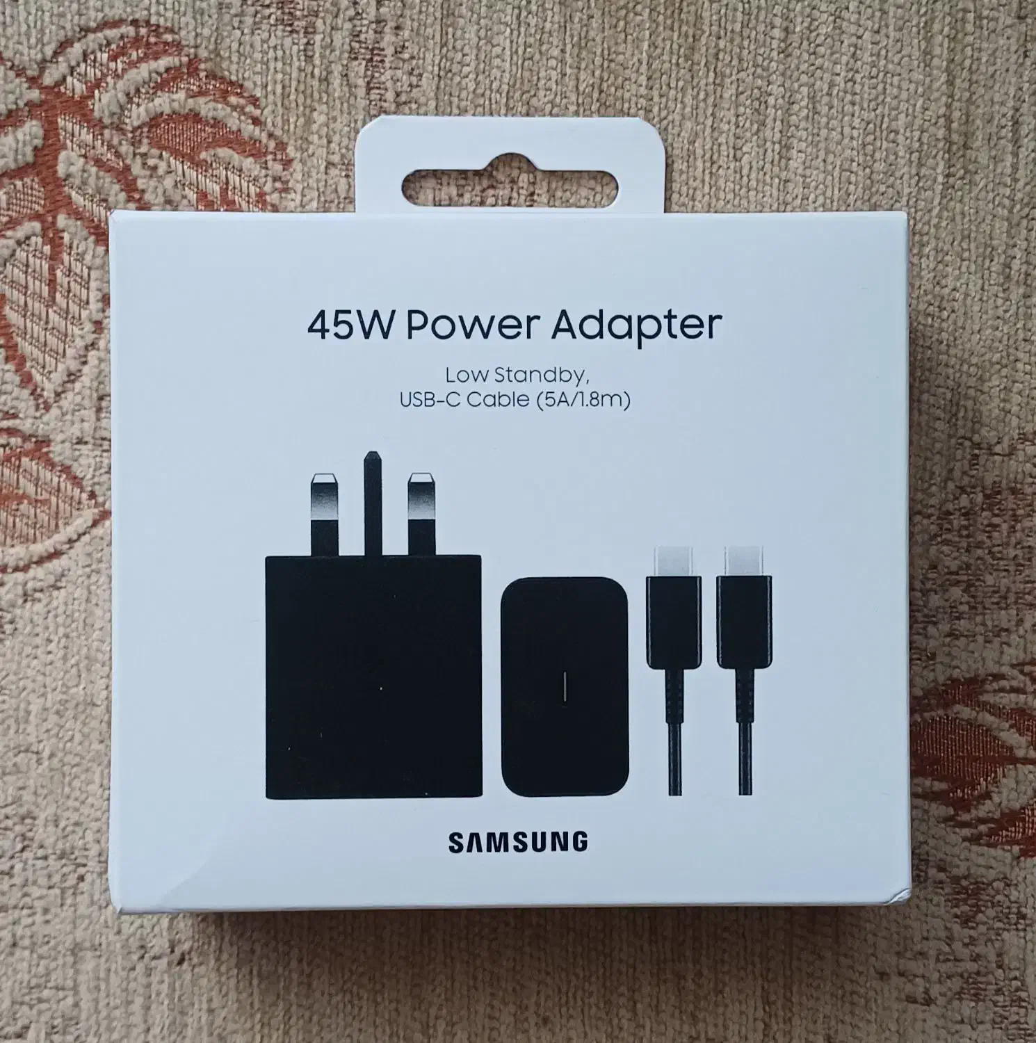 شارژر 45 وات 100% اورجینال سامسونگ|لوازم جانبی موبایل و تبلت|شیراز, نصر|دیوار