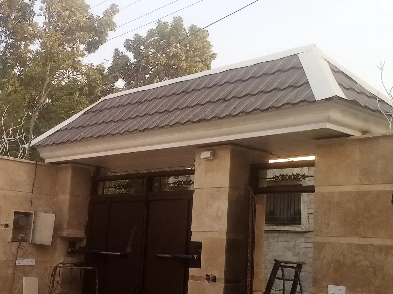 اجرای سقف شیب دار|مصالح و تجهیزات ساختمان|قوچان, |دیوار