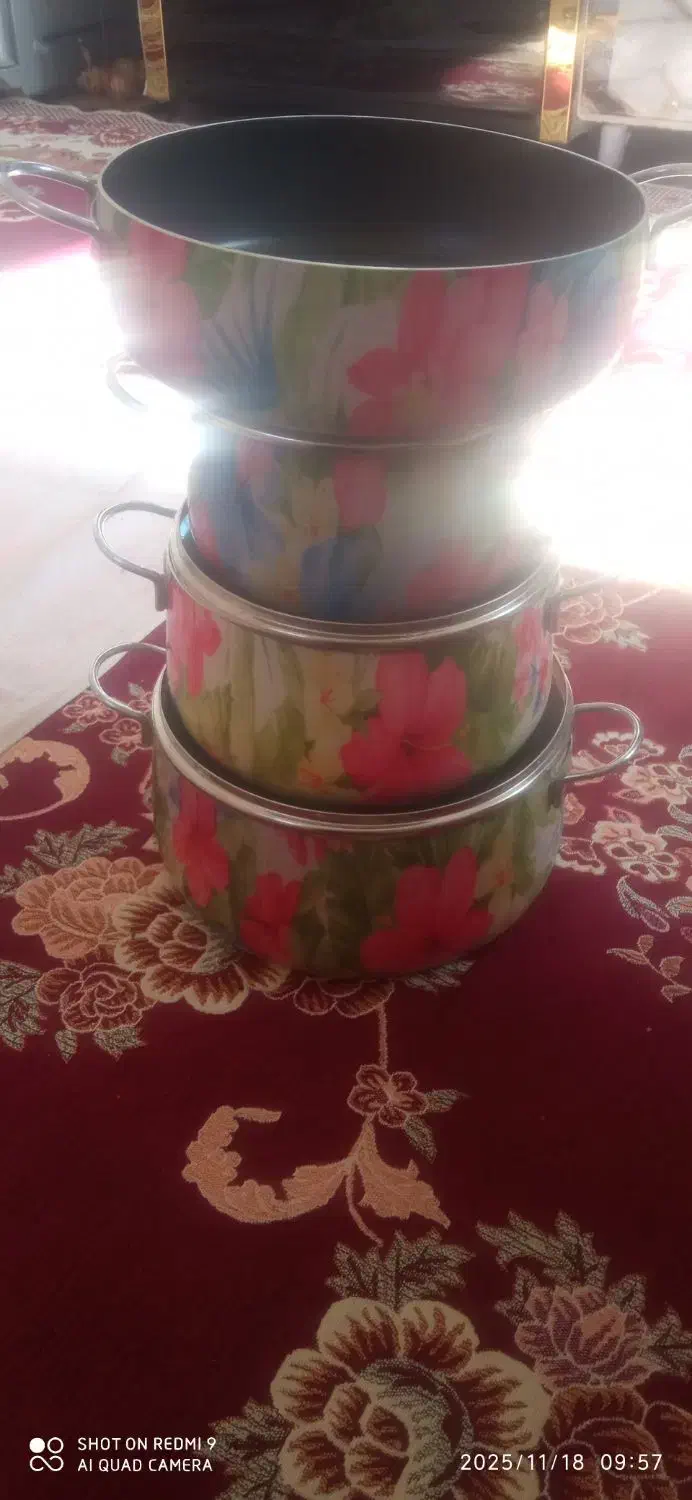 سه عددقابلمه ی تفلون با ماهیتابه اصلا استفاده نشده|ظروف پخت‌وپز|مرودشت, استادیوم‎|دیوار