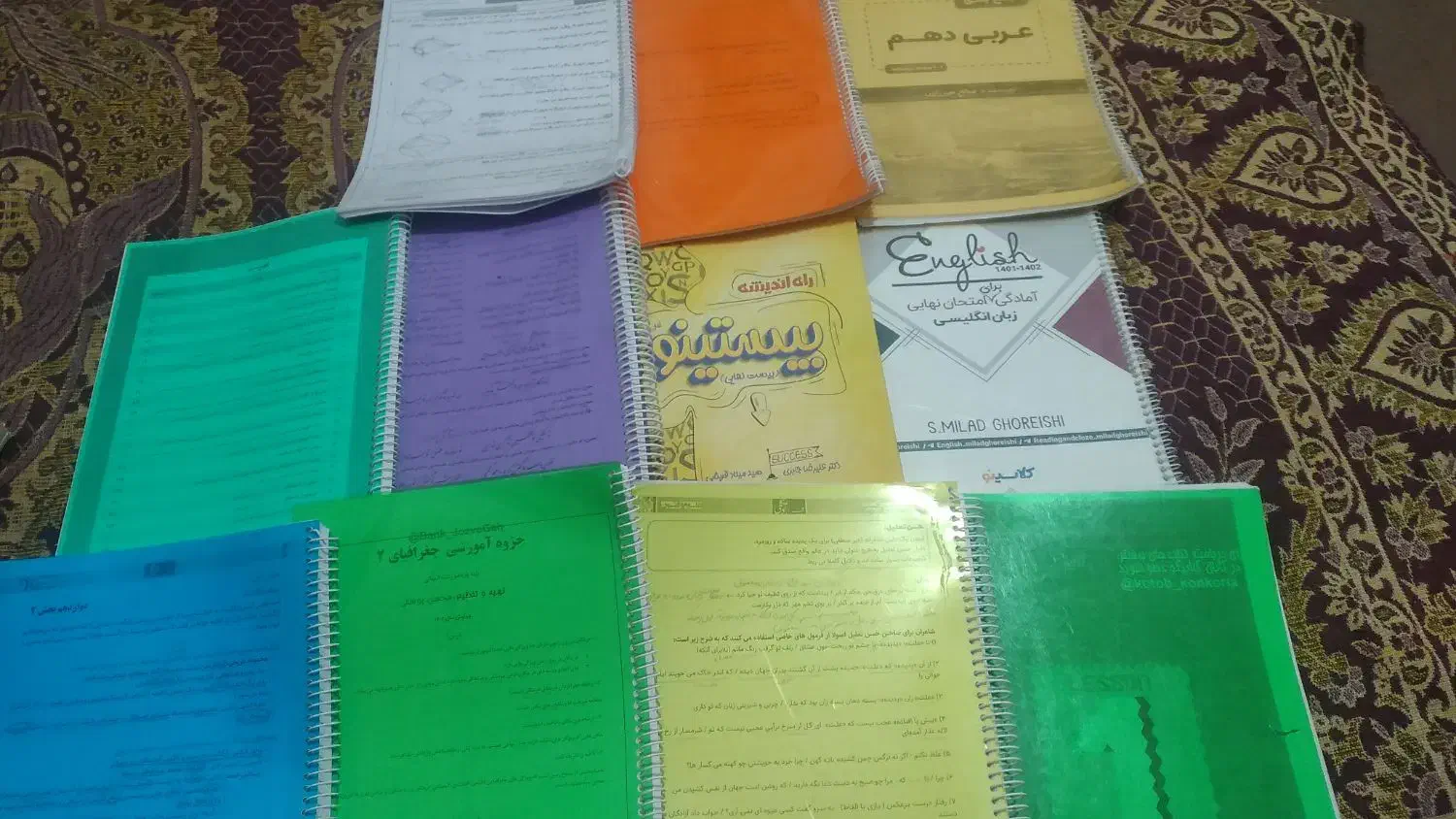 جزوه های کنکور و نهایی انسانی کلاسینو|کتاب و مجله آموزشی|رامشیر, |دیوار