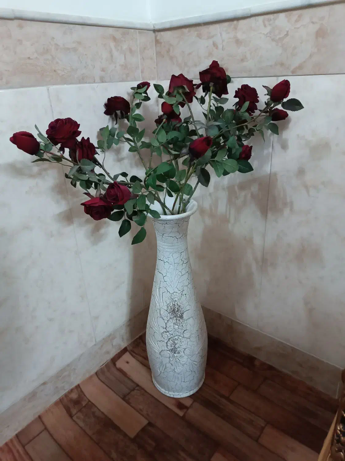 گل و گلدان|گل مصنوعی|قم, کاسه گران|دیوار