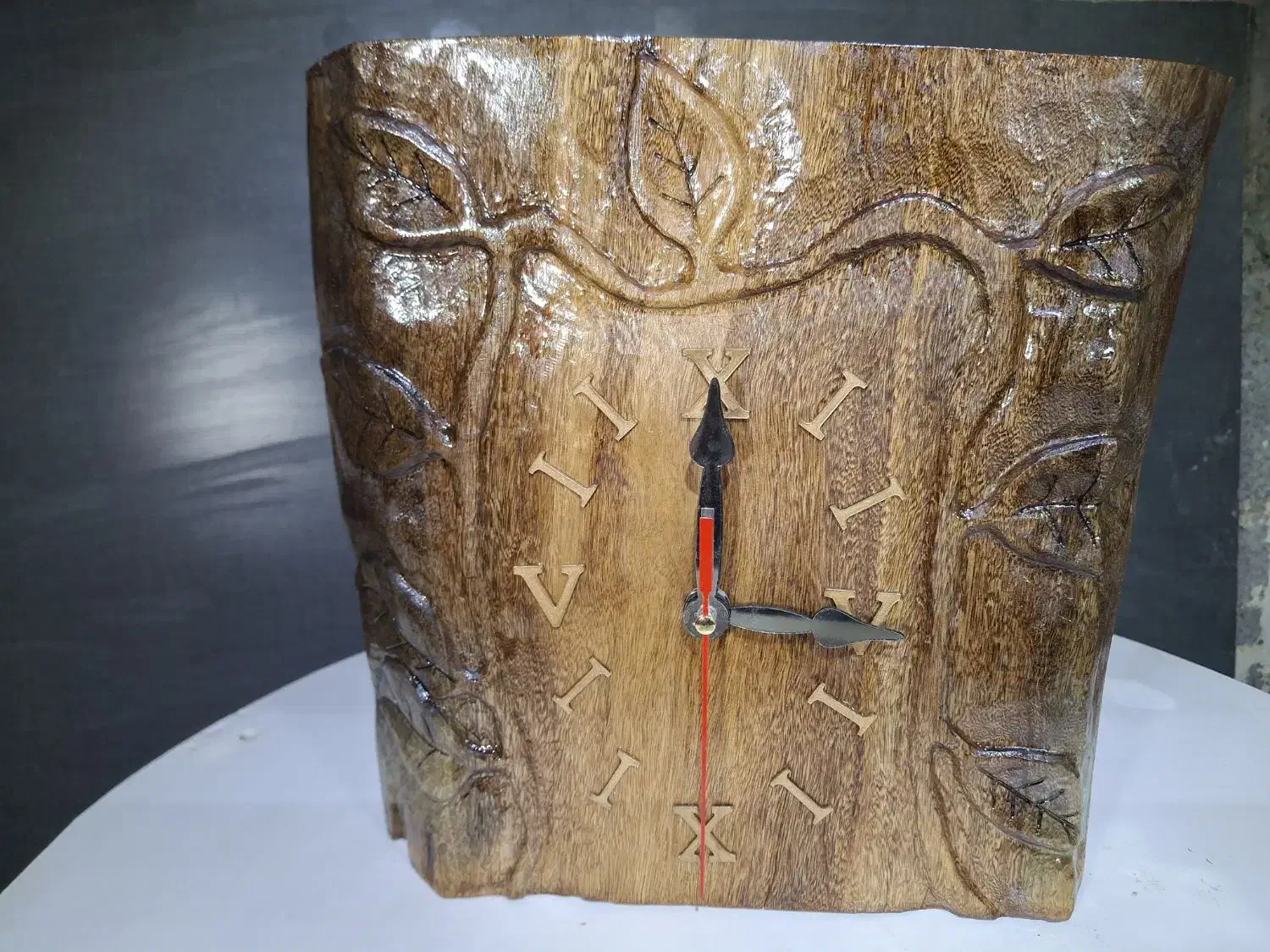 ساعت چوبی دست ساز|ساعت دیواری و تزئینی|بندرعباس, |دیوار