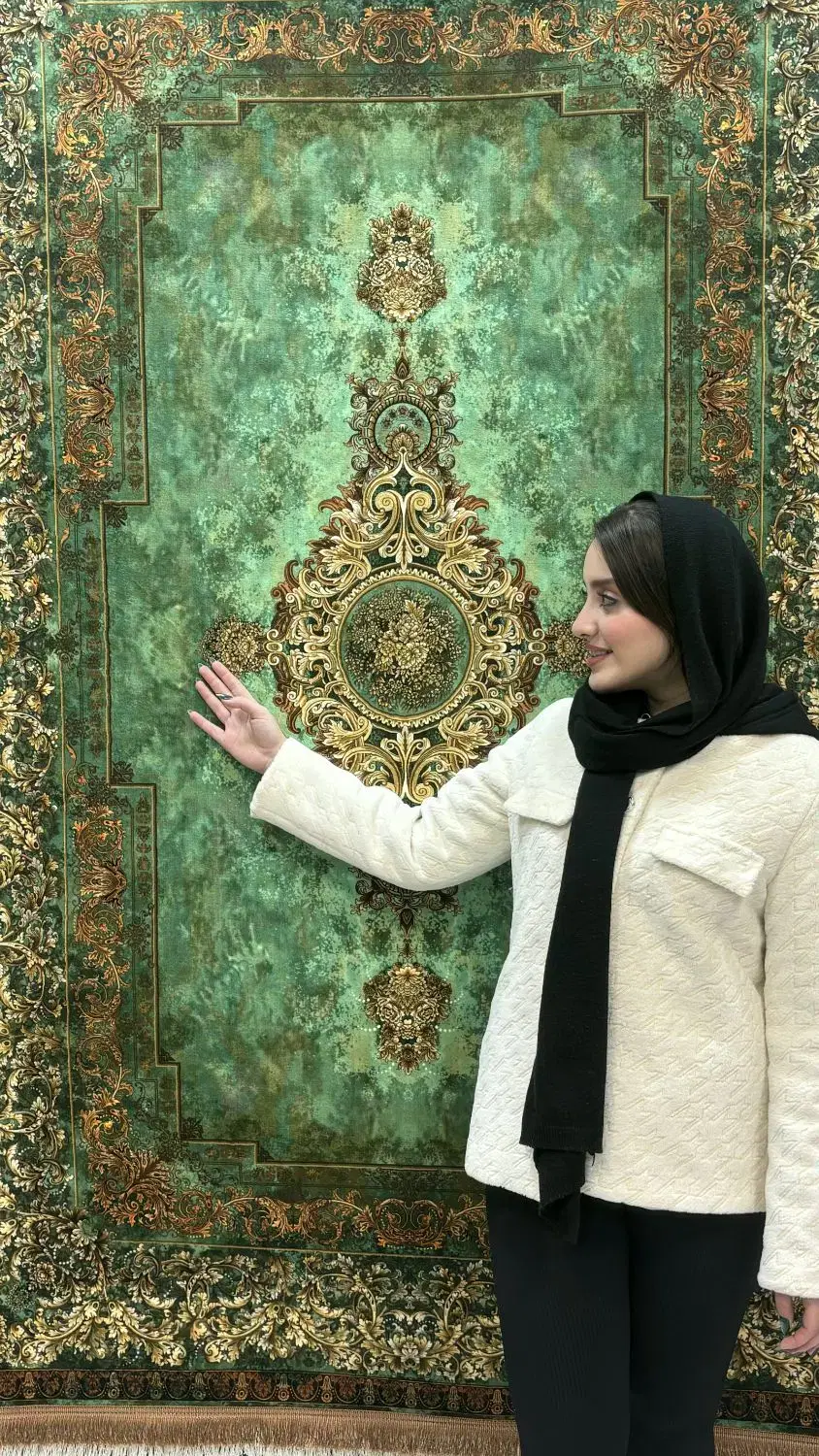 مشهورترین فرش سبز ایران در پارسیا ۱۲و۹و۶متری|فرش|قم, باجک دو|دیوار