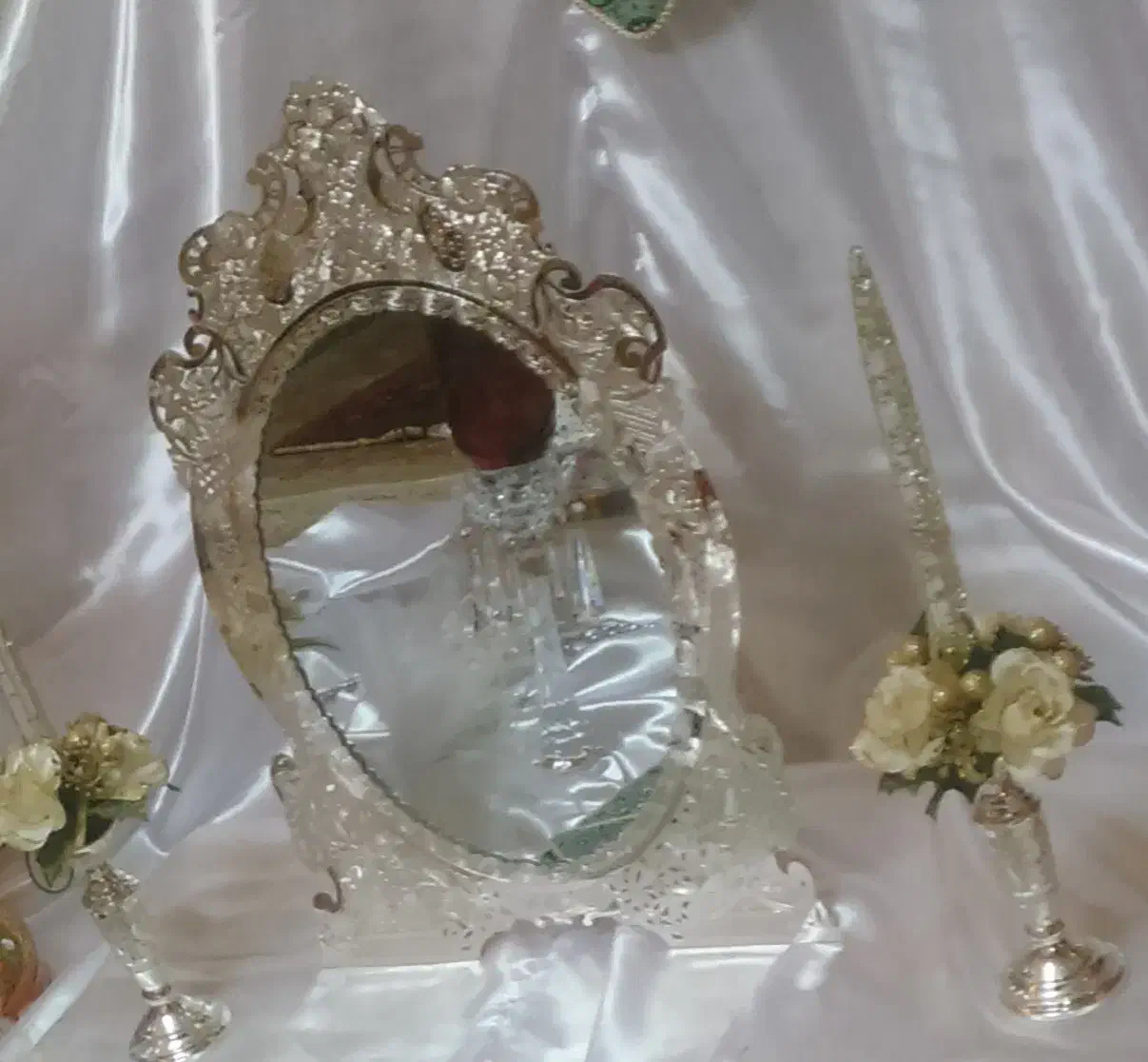 آینه و شمعدان نقره|آینه|تبریز, |دیوار